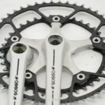 ASSOS Road Double Crankset 170mm 52/40t Black Anodised Made in Switzerland - Image 4