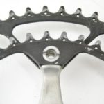 ASSOS Road Double Crankset 170mm 52/40t Black Anodised Made in Switzerland - Image 8