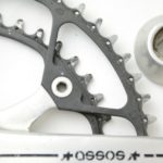 ASSOS Road Double Crankset 170mm 52/40t Black Anodised Made in Switzerland - Image 9