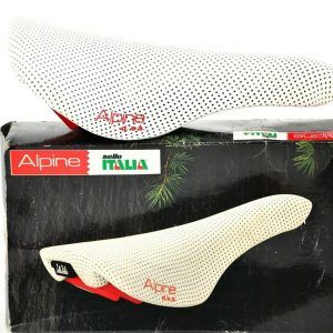 Selle Italia Alpine Concor White perforated Vintage Saddle