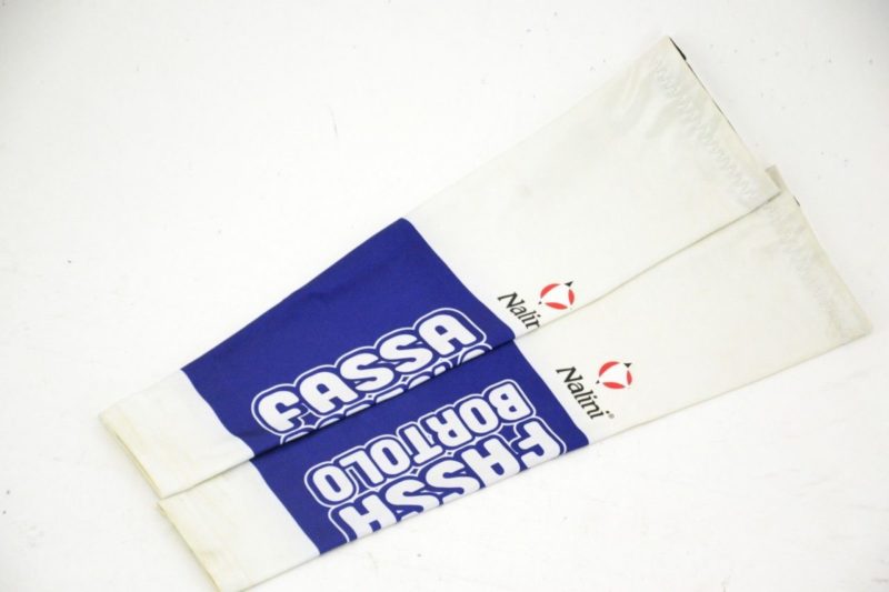 Arm Warmers Pro Team Fasso Bortolo White Size 4 L Giro D Italia Tour De France - Image 2
