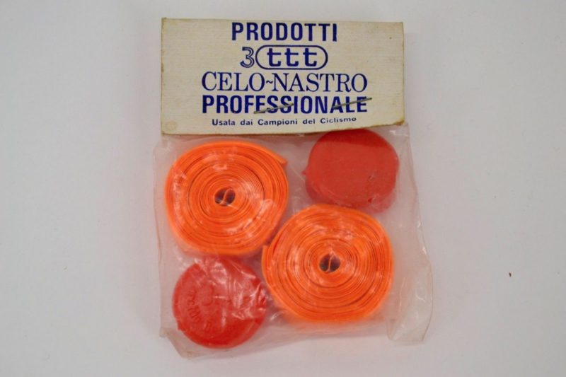Benotto 3ttt Handlebar Tape Orange NOS Vintage Pista TT Fixie Singlespeed Track - Image 2