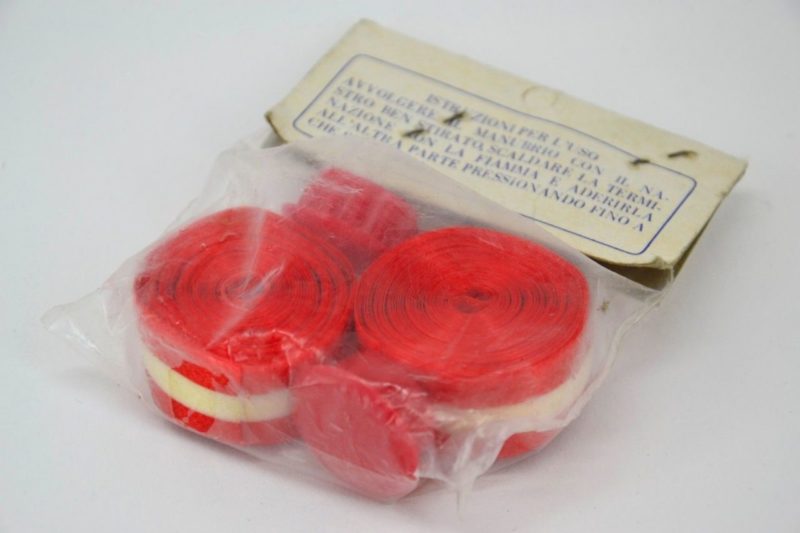 Benotto 3ttt Handlebar Tape Red/White/Red NOS Vintage TT Pista Track Singlespeed - Image 2