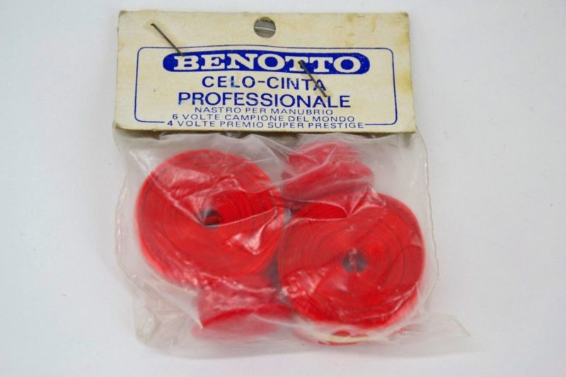 Benotto 3ttt Handlebar Tape Red/White/Red NOS Vintage TT Pista Track Singlespeed