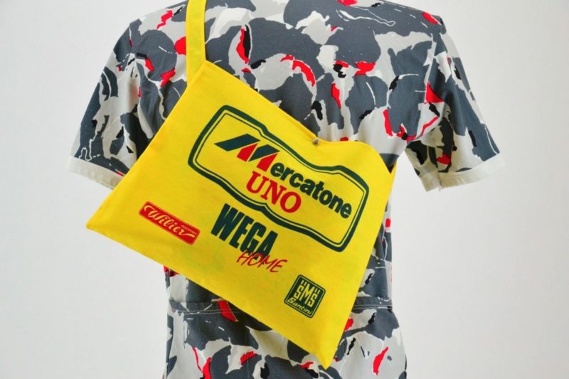 Bianchi Mercatone Uno NOS Musette Feed Bag Made in Italy Pantani Tour De France