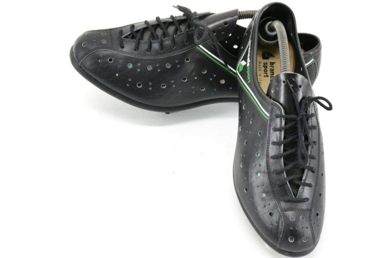 Brancale Sport Leather Cycling Shoes 41EUR 8US 258mm Sole - Classic L'Eroica - Image 5