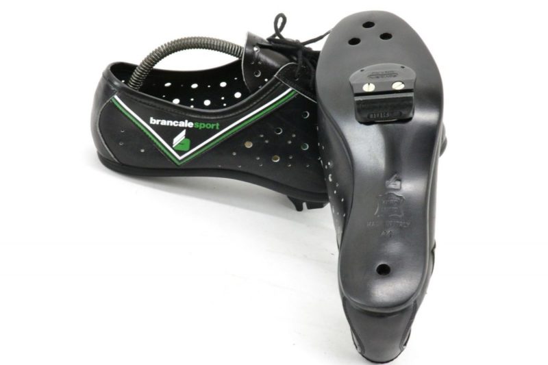 Brancale Sport Leather Cycling Shoes 41EUR 8US 258mm Sole - Classic L'Eroica - Image 7