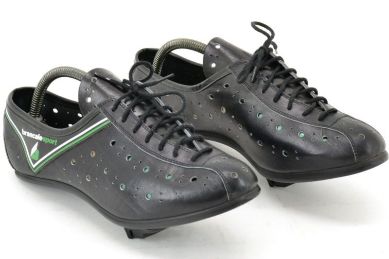 Brancale Sport Leather Cycling Shoes 41EUR 8US 258mm Sole - Classic L'Eroica