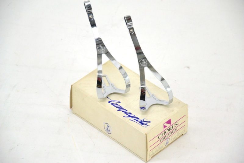 Campagnolo Chorus Pedal Cages Size M Steel 1980s C Record Vicenza Made In Italy - Image 2