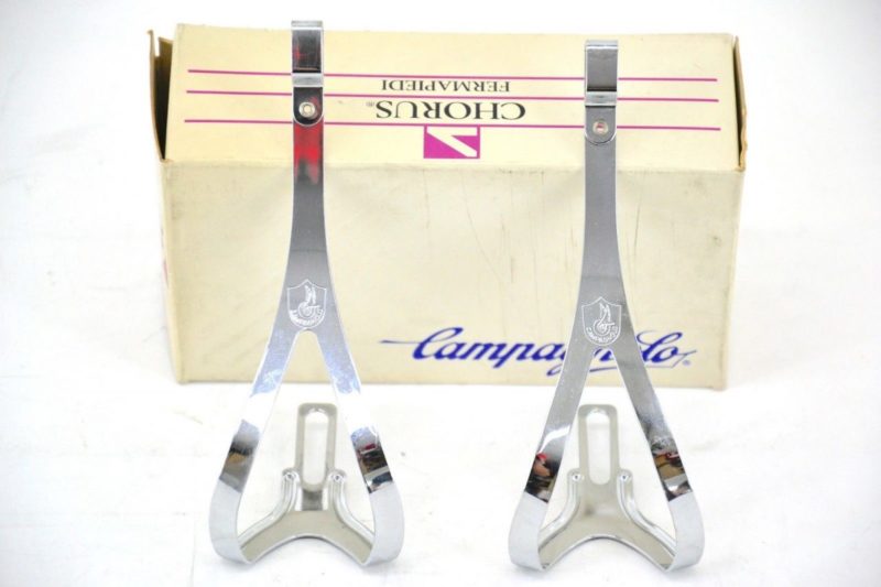 Campagnolo Chorus Pedal Cages Size M Steel 1980s C Record Vicenza Made In Italy