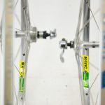 Campagnolo Record Wheelset w/ 32H Mavic MA2 Silver Clincher Rims DT Swiss Eroica - Image 4