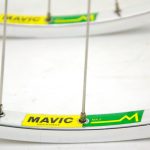 Campagnolo Record Wheelset w/ 32H Mavic MA2 Silver Clincher Rims DT Swiss Eroica - Image 6