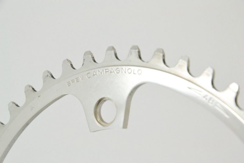 Campagnolo Super Record Brev. Chainring 144BCD 48T 3/32" Made in Italy L'Eroica - Image 4