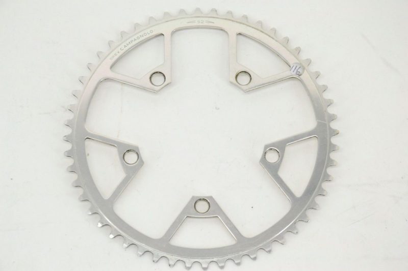 Campagnolo Triomphe Vintage Chainring 52T 116BCD Made in Italy 1980s Classic - Image 3
