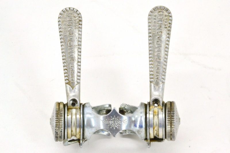 Campagnolo Valentino Thumbscrew Downtube Shifters 1970s 1980s L'Eroica Vintage - Image 2