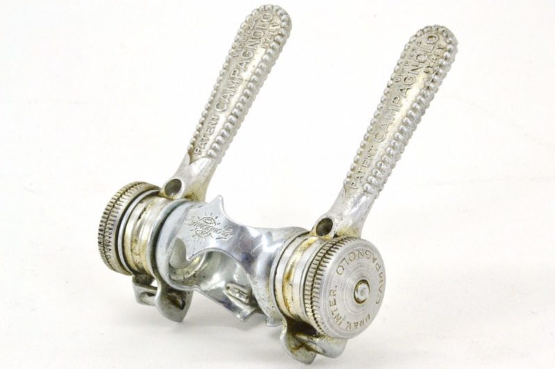 Campagnolo Valentino Thumbscrew Downtube Shifters 1970s 1980s L'Eroica Vintage