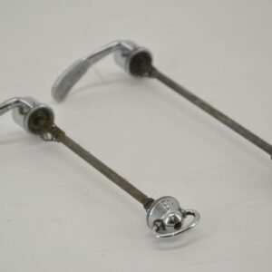 Paire D'attaches Rapides Campagnolo Record – Argent – Vélo Course – Occasion