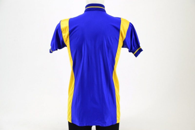 Cicli Cerliani Blue / Yellow Pista Track Size 4 Jersey Maglia NJS Velodrome - Image 2