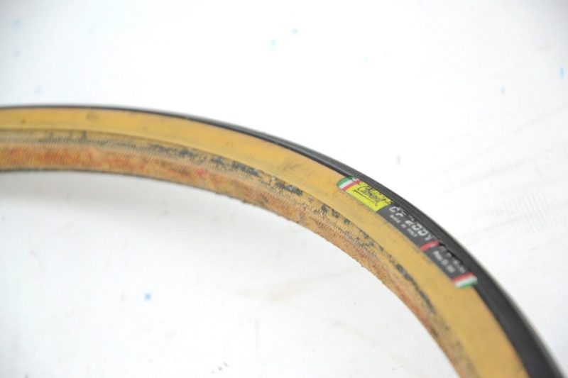 Clement 'CF 2001' Tubular Tyre 22mm 250g 700c Made in Italy 1970s 1980s - Image 2