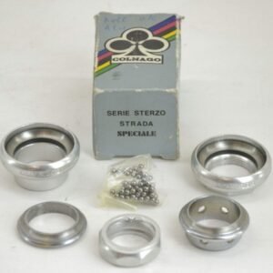 Jeu De Direction Campagnolo 25,4 Mm X 24 – Pour Vélo Route, Acier, Fabrication Italienne