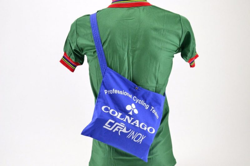 Colnago Team Inox Musette Feed Bag Made in Italy Vintage Giro D'Italia Pro-Team - Image 3