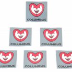 Columbus Love Dove Sticker Decal - Image 3