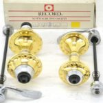 NOS NIB Campagnolo C-Record Hubs 24K GOLD C-35 - Image 3