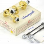 NOS NIB Campagnolo C-Record Hubs 24K GOLD C-35 - Image 2