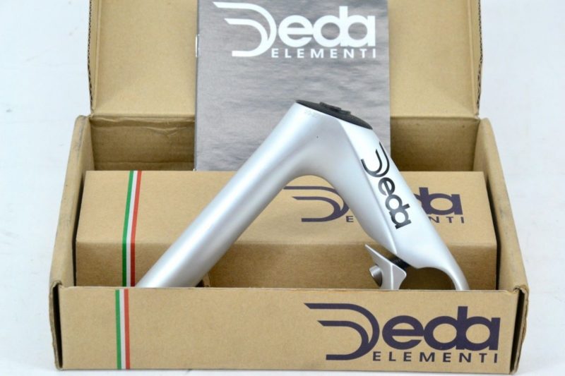 Deda Elementi 'Murex' Quill Stem Matt Silver 26.0 Clamp NIB Pinarello De Rosa
