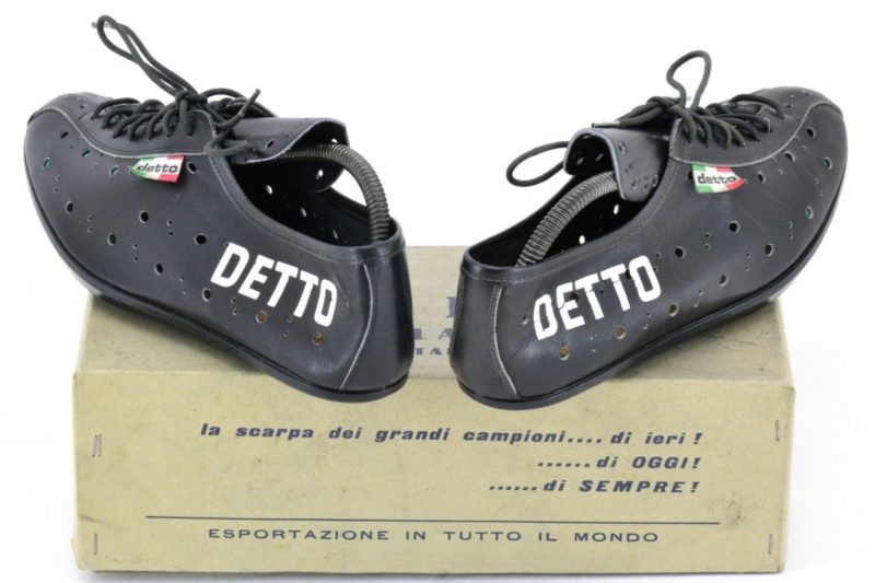 Detto Leather Cycling Shoes 41EUR 8US 255mm Sole - Classic Vintage L'Eroica - Image 5