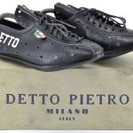 Detto Leather Cycling Shoes 41EUR 8US 255mm Sole - Classic Vintage L'Eroica