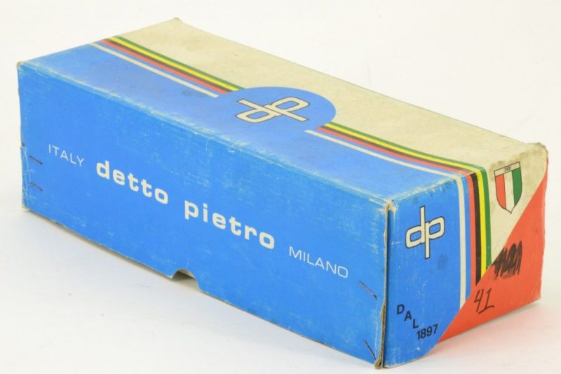 Detto Pietro Classic Cycling Shoes Size 41 Black Leather Perforated L'Eroica - Image 7