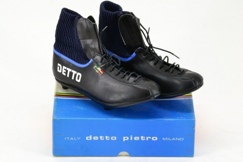 Detto Pietro Hi-Top Leather Cross Shoes 44EUR 11US 270mm Sole - Classic Vintage