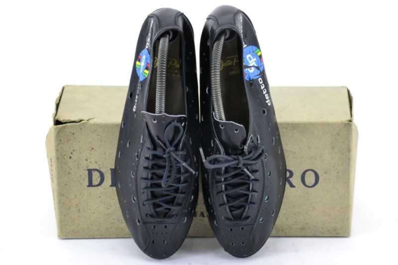 Detto Pietro Leather Cycling Shoes 40EUR 7US 255mm Sole - Classic L'Eroica Giro - Image 6