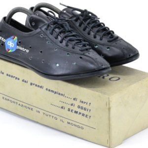 Detto Pietro Leather Cycling Shoes 40EUR 7US 255mm Sole - Classic L'Eroica Giro