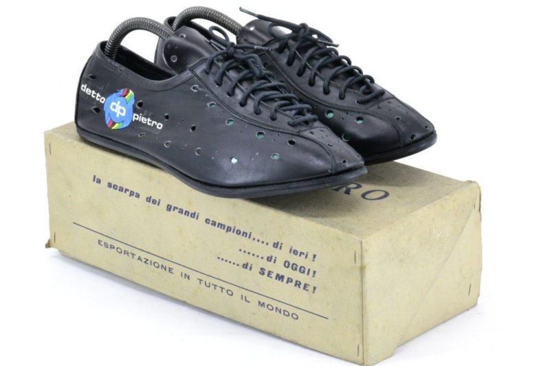 Detto Pietro Leather Cycling Shoes 40EUR 7US 255mm Sole - Classic L'Eroica Giro