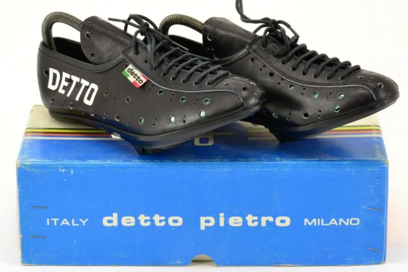 Detto Women's Leather Cycling Shoes 37EUR 6.5US 230mm Sole - Classic L'Eroica