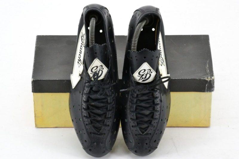 G. Bianchi Women's Leather Cycling Shoes 37EUR 6.5US 230mm Sole - Classic Giro - Image 2
