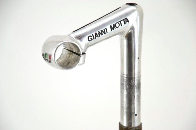 Gianni Motta Pantograph Road Stem 26.4mm 90mm Silver Campagnolo - Image 2