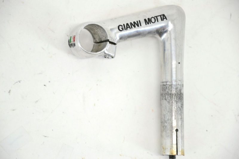 Gianni Motta Pantograph Road Stem 26.4mm 90mm Silver Campagnolo - Image 5