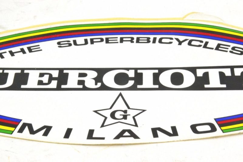 Guerciotti Milano 'Superbicycles' Sticker - Image 2