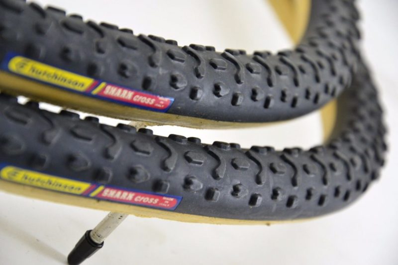 Hutchinson Shark Cross Classic Tubular Tire Skinwall 30mm 700c NOS L'Eroica Tufo - Image 4