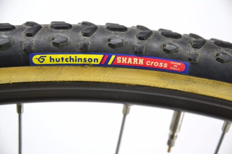 Hutchinson Shark Cross Classic Tubular Tire Skinwall 30mm 700c NOS L'Eroica Tufo