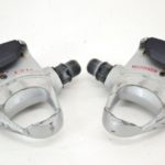 LOOK PP166 Grey Road Racing Pedals Delta 9/16" x 20 1990s Made in France - Image 2