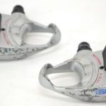 LOOK PP166 Grey Road Racing Pedals Delta 9/16" x 20 1990s Made in France - Image 4