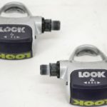 LOOK PP166 Grey Road Racing Pedals Delta 9/16" x 20 1990s Made in France - Image 6
