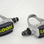 LOOK PP166 Grey Road Racing Pedals Delta 9/16" x 20 1990s Made in France - Image 8