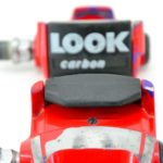 LOOK PP76 Carbon Red Road Racing Pedals Delta 9/16" x 20 1990s Made in France - Image 8