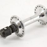 Miche Front Hub Road 36H 100mm Silver Made in Italy Campagnolo Vintage L'Eroica - Image 2
