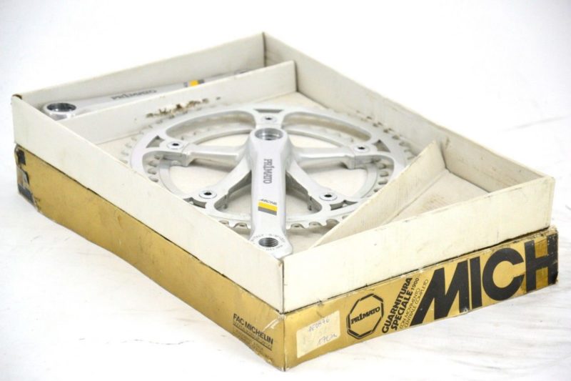 Miche Primato Road Crankset 170mm 52 / 42 Chainrings Made in Italy NIB NOS Giro - Image 2